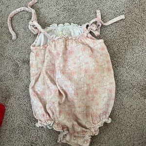 24m bubble muslin romper